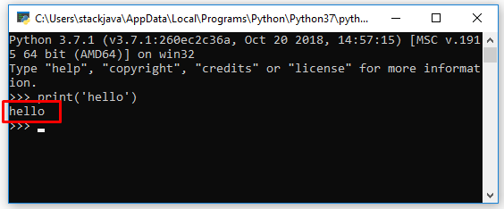 Hướng dẫn cài đặt, lập trình Python trên Windows 10